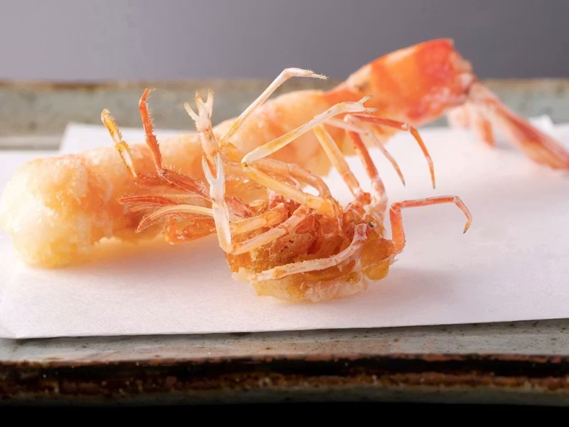 Luxury tempura course