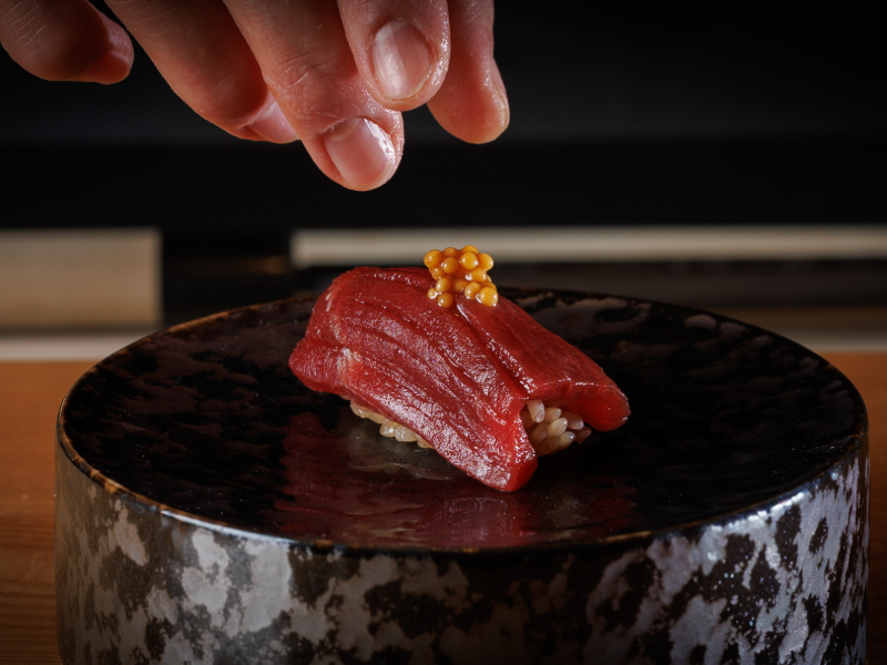 17-course counter sushi omakase